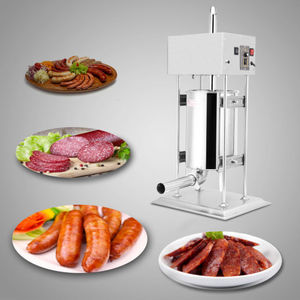 Machine à farcir les saucisses électrique en acier inoxydable de haute qualité 10L, machine à injection - Product Image 2