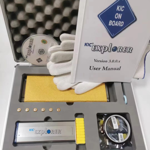 High Quality New KIC EXPLORER Furnace Temperature Tester SMT Reflow Oven Profiler Thermal Profiler 220V 4.5KW