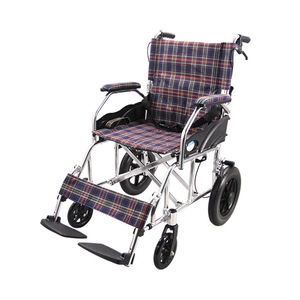 Fauteuil roulant manuel léger en alliage d'aluminium, pliable et portable, pour personnes âgées et handicapées, utilisation en extérieur - Product Image 3