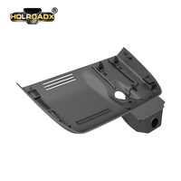 Caméra embarquée Holroadx Black 4K - Conçue sur mesure pour Honda CRV 2017-2022 - Angle large de 170 degrés - Double objectif - Enregistrement de vision nocturne