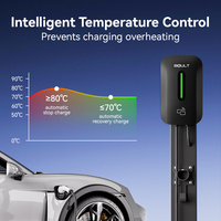 Cargador de Pared para Vehículos Eléctricos Tipo 1 Tipo 2 GB/T 7-22kW 16-48A Cable de 5m Clasificación IP54 Garantía de 24 Meses Compatible con Todos los Vehículos Eléctricos