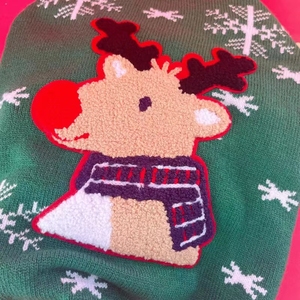 Nouveau pull d'hiver pour chien Teddy pour les fêtes de Noël, épais et durable, avec des motifs Schnauzer Shiba, vêtements pour animaux de compagnie - Product Image 6