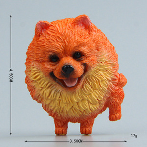 Modèle de bouledogue mignon de renommée mondiale fait à la main aimants pour réfrigérateur autocollants pour réfrigérateur autocollants magnétiques de poupée - Product Image 3