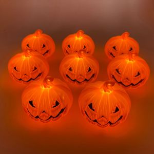 Halloween Glowing Evil Pumpkin Headlamp Decoration Haunted House Scene Decoration Item Pumpkin Night Light Party Atmosphere - Product Image 4