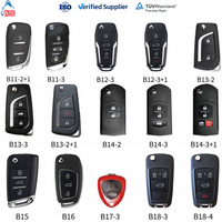 Clé de Voiture Universelle KEYDIY KD Série B pour Télécommande KD-X2 KD-MAX, Remplacement de Clés de Véhicules avec Puces pour la Vente en Gros de Clés de Voiture
