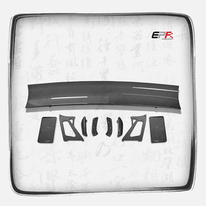 Alerón Trasero VER de Fibra de Carbono Prepreg Ligero para Supra A90 2019 en Adelante, Modificación Deportiva Exterior con Fijación por Tornillos - Product Image 1