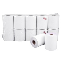 Rollo de Papel para Copiar Unifon 76x76mm 80gsm Grado A, 100% Pulpa de Madera Virgen, Embalaje de Cartón, 50 Rollos/Cartón para Caja Registradora