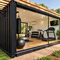 Hoge kwaliteit, zware calisthenics container gym, winddicht, sneeuwbestendig, buiten fitness container