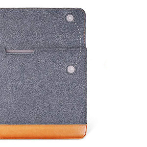 Estuche delgado de tamaño personalizado con funda para portátil de fieltro - Product Image 3