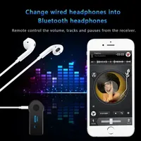 Adaptateur audio pour voiture compatible 42 AUX, récepteur de musique stéréo 3,5 mm, microphone, accessoires électroniques grand public en plastique