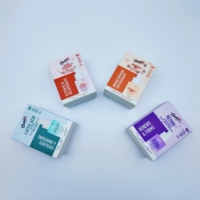 Scatola per Cosmetici Personalizzata Eco-Friendly Riciclabile in Cartone Pieghevole per Prodotti Skincare
