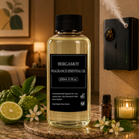 Huile parfumée Hotel Bergamot, parfum frais et lumineux aux agrumes, pour les chambres d'hôtel, le hall, le SPA, diffuseur d'arômes