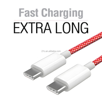 LW Venta al por mayor Fast Cell Phone 120W Cargador Tipo C Dual Tipo C Cable DE DATOS Cable USB Carga rápida para teléfono móvil