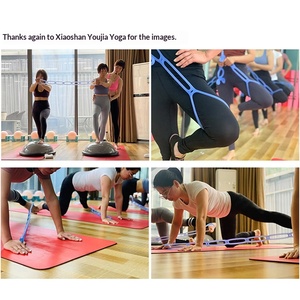 Bande de Résistance YDX en Silicone à Sept Trous pour Étirements, Entraînement de Force, Yoga, Élargissement des Épaules et Détente du Dos - Product Image 4