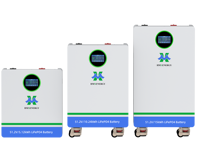 Kit complet d'onduleur solaire hybride hors réseau 6KW 10KW 20KW 30KW avec batterie lithium-ion monocristalline MPPT monophasé/triphasé pour