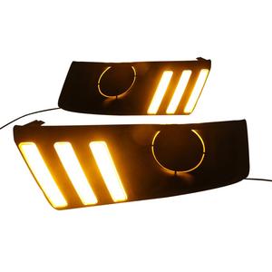 WINAUTO Driving Light <strong>White</strong> Amber Drl LED Daytime Running Light for Suzuki VITARA <strong>BREZZA</strong> 2015 - 2017 with Yellow Light - Product Image 3