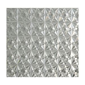Film PVC anti-statique sans colle <span class=keywords><strong>pour</strong></span> fenêtre <span class=keywords><strong>de</strong></span> <span class=keywords><strong>douche</strong></span> extra large, anti-regard indiscret, protection solaire, translucide, motif floral - Product Image 5