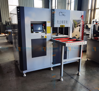 2025 nouveau Design fenêtre aluminium meneau fin découpeuse 3 axes Cnc aluminium profil fin face fraiseuse