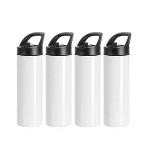 Htpmart Triple-Insulated Sublimation Tumbler 20oz Stainless Steel Sports Bottle <b>Straw</b> <b>Lid</b> - Product Image 3