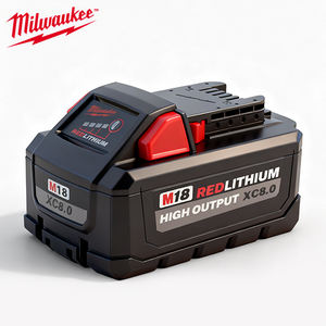 Batería de Iones de Litio <span class=keywords><strong>Milwaukee</strong></span> <span class=keywords><strong>M18</strong></span> XC8.0REDLITHIUM HIGH OUTPUT de 18 VAh, Batería para Herramientas Eléctricas <span class=keywords><strong>M18</strong></span> XC8.0 48-11-1880 - Product Image 1