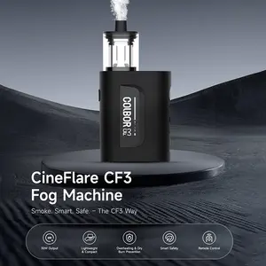 Máquina de Humo SYNCO COLBOR CF3 con Control Remoto, Prevención de Quemaduras en Seco, Generador de Humo para Video, Cine, Actuaciones en Escenario, Ambiente - Product Image 2