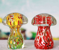 Décoration de table Art Déco de forme irrégulière, 15-35 cm, artisanat en verre de Murano, ornements décoratifs en cristal