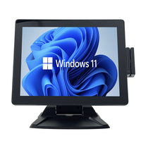 Android Touch POS Machine Systèmes tout-en-un Caisse enregistreuse à double écran Systèmes POS avec écran client Paiement Matériel POS