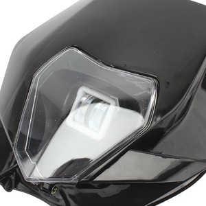 Conjunto de faros delanteros para motocicleta todoterreno ZUQING HL103-1 LED con cubierta negra de ABS para KTM SX XC XCF - Product Image 3