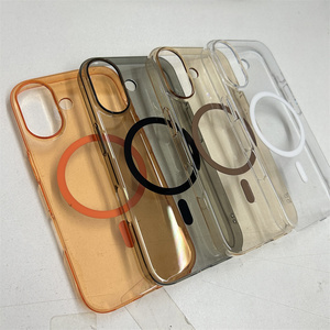 Funda Magnética Transparente Ultrafina de Lujo <span class=keywords><strong>con</strong></span> Carga Inalámbrica para <span class=keywords><strong>iPhone</strong></span> 17 Air 16 15 <span class=keywords><strong>14</strong></span> <span class=keywords><strong>13</strong></span> Plus Pro Max - Product Image 5