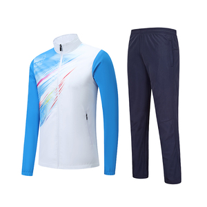 Conjuntos de ropa deportiva personalizables OEM Traje de correr con cremallera completa con malla de tacto suave y estilo ajustado - Product Image 6