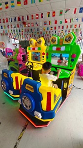 Nouveau divertissement intérieur pour enfants Coin Operation Racing <span class=keywords><strong>Simulator</strong></span> <span class=keywords><strong>22</strong></span> "LCD Racer Frog Racing Console de jeu - Product Image 6