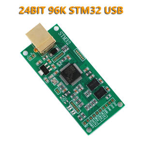 STM32 USB à I2S Interface numérique plaqué or USB SITIME Crystal Oscillator 24BIt 96K Compatible Amanero XMOS <span class=keywords><strong>pour</strong></span> <span class=keywords><strong>HiFi</strong></span> <span class=keywords><strong>DAC</strong></span> Amp - Product Image 2