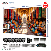 Écran LED vidéo couleur intérieur/extérieur à installation rapide pour scène, concert, mariage, exposition, grand projet événementiel