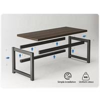 Vente en gros Table de travail pour patron Mobilier de bureau Table de direction Mobilier de bureau moderne Bureaux de travail