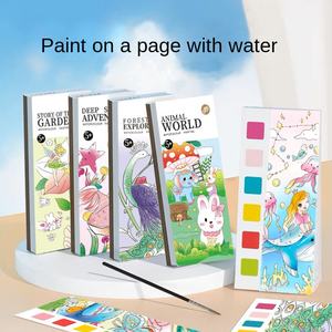 Libro de Dibujo <span class=keywords><strong>para</strong></span> Niños, Pintura con Acuarelas, Rotuladores de Graffiti, Libro de <span class=keywords><strong>Colorear</strong></span> <span class=keywords><strong>para</strong></span> Jardín de Infancia, Papel Transparente - Product Image 2