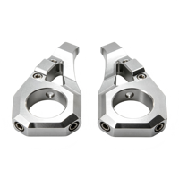 Kit de rehausse de fourche avant de moto en aluminium usiné CNC sur mesure pour moto tout-terrain, support de rehausse de fourche