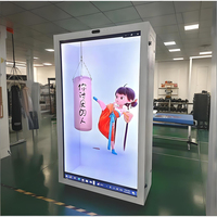 Vitrine Holographique 3D Transparente Effet Flottant Présentation à 360° Sans Soudure – Optimisez le Trafic Commercial Personnalisable