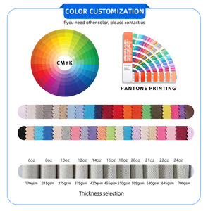 Borsa shopper personalizzabile extra large in tela di cotone riutilizzabile per donna, riciclabile, con cerniera e tasche - Product Image 6