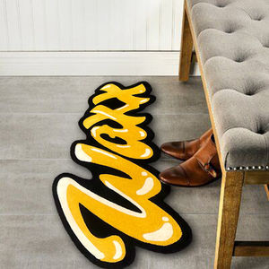 Designer One Blue Clean Tapis et tapis de dessin animé personnalisés faits à la main avec logo en ligne Tapis à touffes <span class=keywords><strong>pour</strong></span> chambre d'enfant - Product Image 3