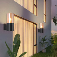 Haute Qualité Étanche Encastré Robuste Interchangeable Lumière Capteur De Mouvement En Aluminium Applique Murale Extérieure