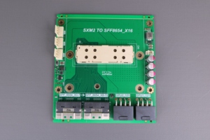 คุณภาพสูง DDR4 บอร์ด PCB SQSXM2-V1 SXM2-8654 PCIe X16 P100 V100 SXM2 อินเทอร์เฟซ 300W 8PINx2 4PIN พัดลมเซ็นเซอร์วัดอุณหภูมิ - Product Image 3