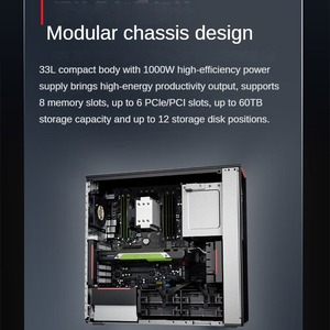 Disponibile Lenovo ThinkStation P520 Tower Workstation Grafica Desktop con Processore Xeon Serie W, Computer per Modellazione 3D e Design - Product Image 4