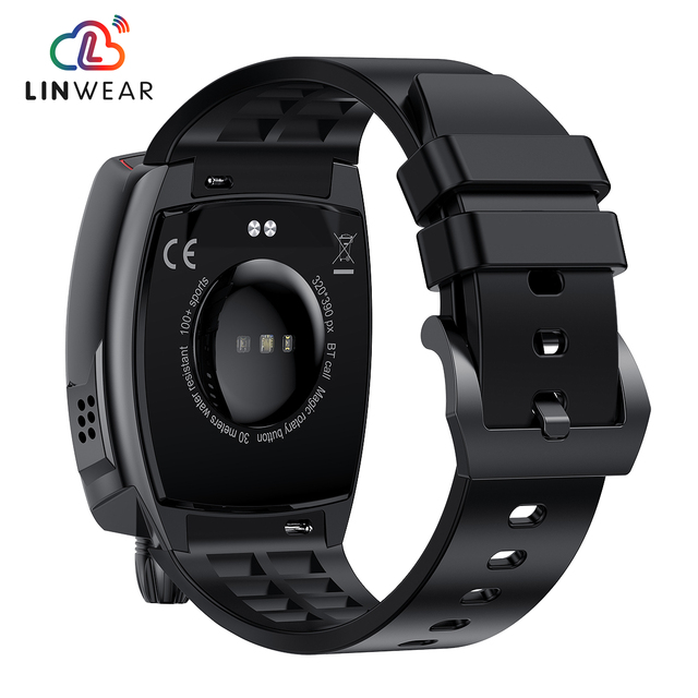 Linwear La88 1.8 Inch Large Screen Full Touch Waterproof Two Rocket Button Bugatti Style Smart Watch In Stock