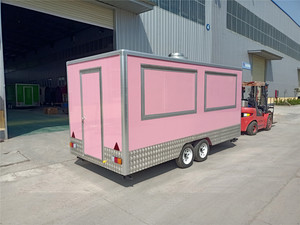 Camión de Comida de Calidad para Venta de Palomitas, Waffles, Crepas y Perritos Calientes, Remolque de Servicio Exterior con Diseño Personalizado en Venta - Product Image 4