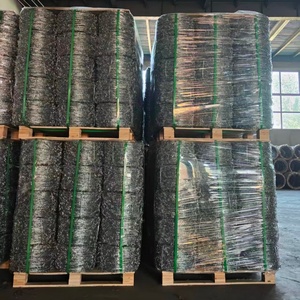 <span class=keywords><strong>Fil</strong></span> de fer <span class=keywords><strong>barbelé</strong></span> galvanisé en gros d'usine, clôture de ferme, 500 m par rouleau, <span class=keywords><strong>fil</strong></span> de fer <span class=keywords><strong>barbelé</strong></span> galvanisé à chaud - Product Image 4