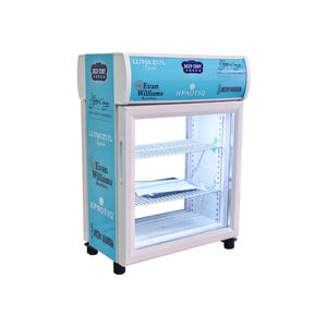 Réfrigérateur commercial Meisda SC35B 35L à température unique, vitrine à double porte en verre, réfrigérateur de présentation avec compresseur - Product Image 2