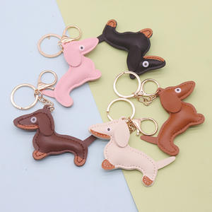 Llavero <span class=keywords><strong>de</strong></span> Cuero Multicolor <span class=keywords><strong>de</strong></span> Alta Calidad, Diseño <span class=keywords><strong>de</strong></span> Dibujos Animados, <span class=keywords><strong>Mini</strong></span> Dachshund, para Mi Hija, <span class=keywords><strong>Venta</strong></span> Caliente 2026 - Product Image 5