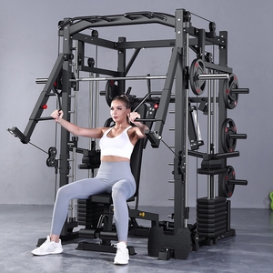 Kommerzielle Verwendung Multifunktion ale Krafttrainings-Fitness geräte Dual Pully Smith <span class=keywords><strong>Machine</strong></span> Cable Crossover-Maschine für das Heim-Fitness studio - Product Image 5