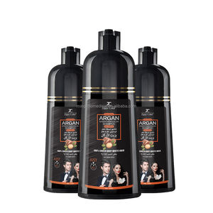 Shampoo Colorante Permanente Personalizzato all'Olio di Argan, Senza <span class=keywords><strong>Ammoniaca</strong></span>, Copre i Capelli Grigi, Facile Applicazione, Ingredienti Naturali - Product Image 2