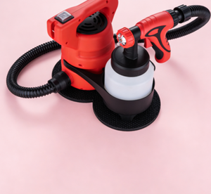 Pistola de Pintura <span class=keywords><strong>Profesional</strong></span> HVLP sin Aire, Capacidad de la Taza de 800 ml/1000 ml, 3 Patrones de Pulverización, <span class=keywords><strong>Turbina</strong></span> de Dos Etapas 5 - Product Image 4